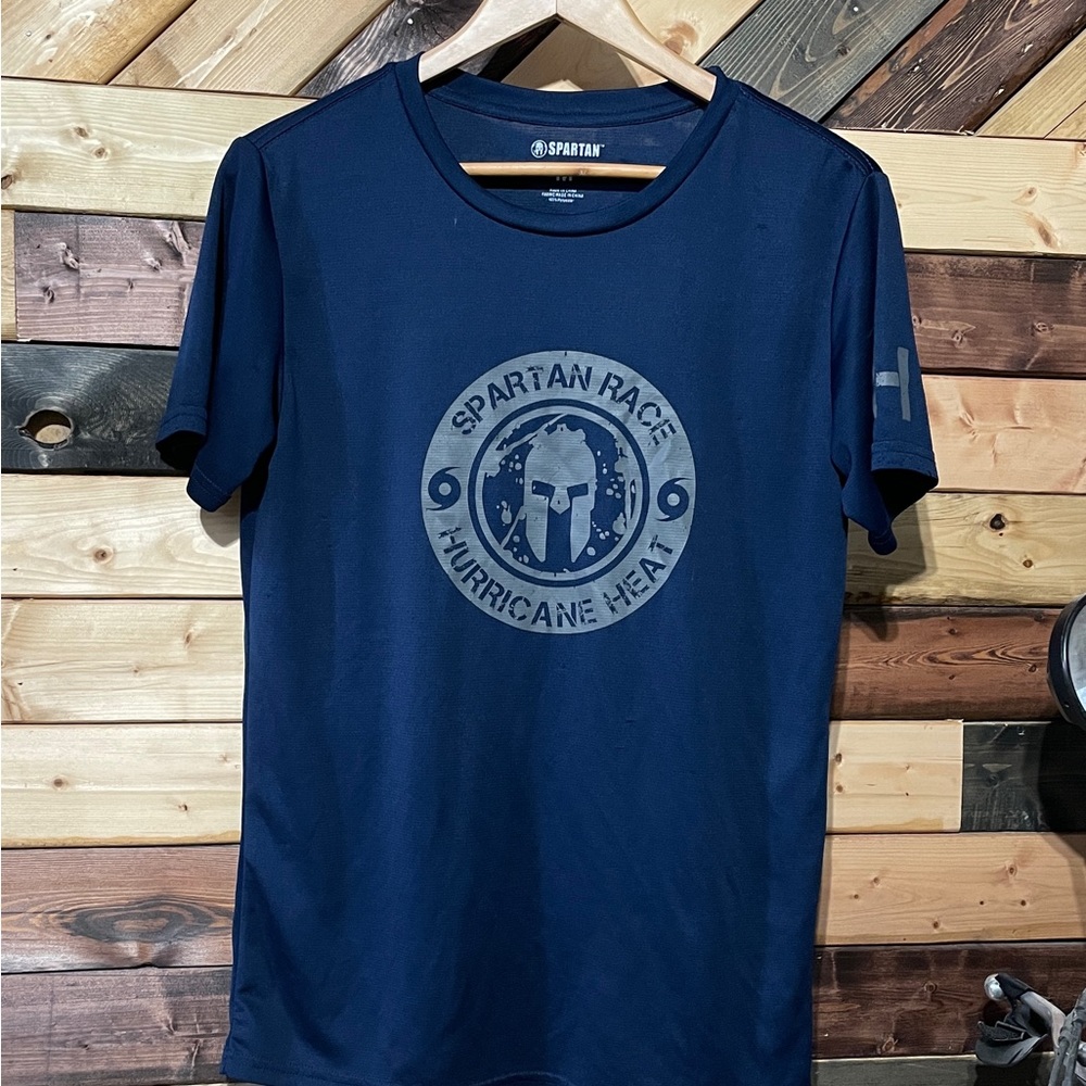 Men’s medium Spartan Hurricane Shirt. Snug fit with normal signs of wear.